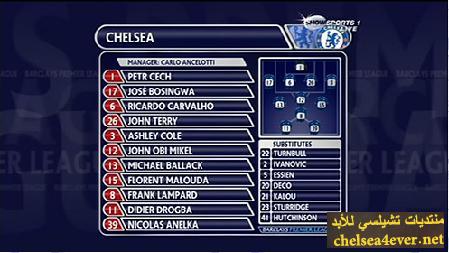   Chelsea Fulham 