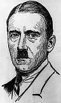 150px Drawing of Adolf Hitler